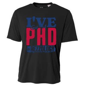 IVe Got A Phd In Rizzology Funny Rizz Quote Cooling Performance Crew T-Shirt