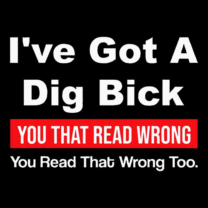 IVe Got A Dig Bick You That Read Wrong You Read That Wrong 16 in Basic Backpack