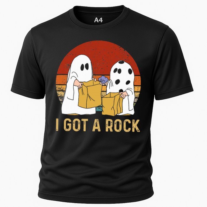 I Got A Rock Halloween Trick Or Treat Ghost Cooling Performance Crew T-Shirt