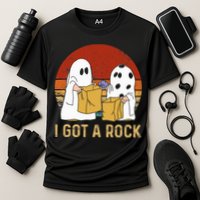 I Got A Rock Halloween Trick Or Treat Ghost Cooling Performance Crew T-Shirt
