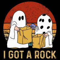 I Got A Rock Halloween Trick Or Treat Ghost Cooling Performance Crew T-Shirt
