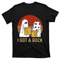 I Got A Rock Halloween Trick Or Treat Ghost T-Shirt