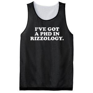 Ive Got A Phd In Rizzology Mesh Reversible Basketball Jersey Tank