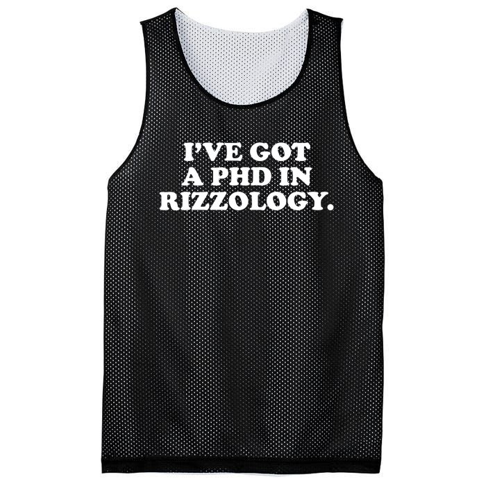 Ive Got A Phd In Rizzology Mesh Reversible Basketball Jersey Tank