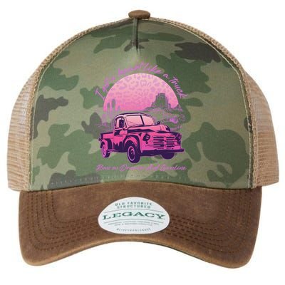 I Got A Heart Like A Truck Runs On Dreams And Gasoline Legacy Tie Dye Trucker Hat