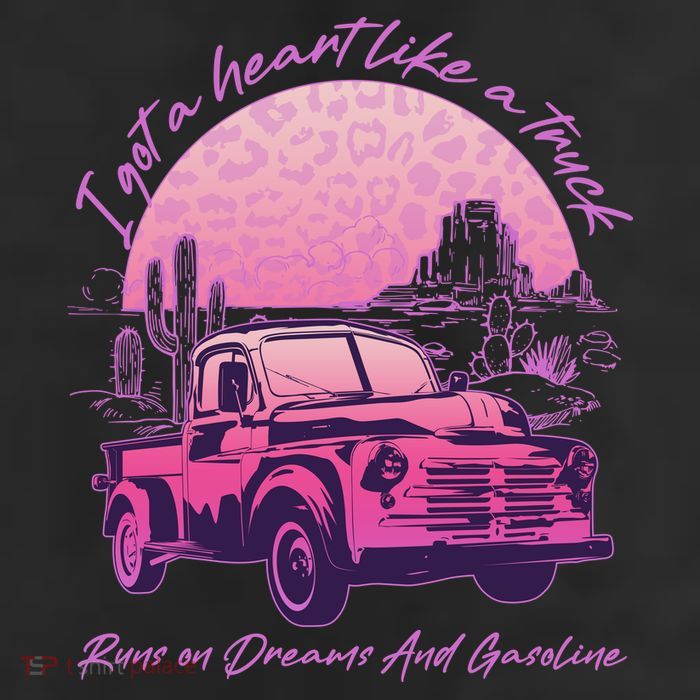 I Got A Heart Like A Truck Runs On Dreams And Gasoline Beanie