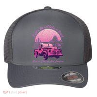 I Got A Heart Like A Truck Runs On Dreams And Gasoline Flexfit Unipanel Trucker Cap