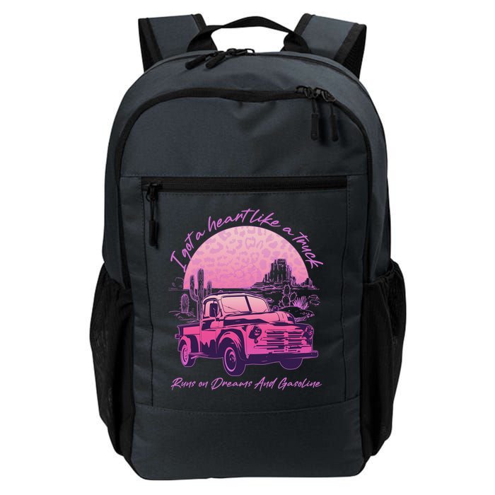 I Got A Heart Like A Truck Runs On Dreams And Gasoline Backpack