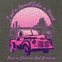 I Got A Heart Like A Truck Runs On Dreams And Gasoline Cotton Canvas Backpack
