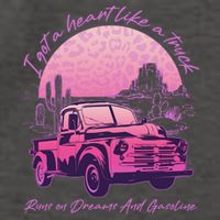 I Got A Heart Like A Truck Runs On Dreams And Gasoline Vector Backpack