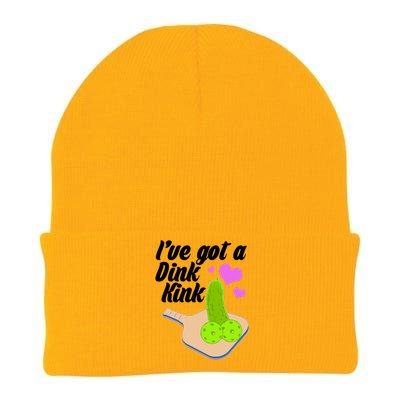 I've Got A Dink Kink Pickle Ball Knit Cap Winter Beanie