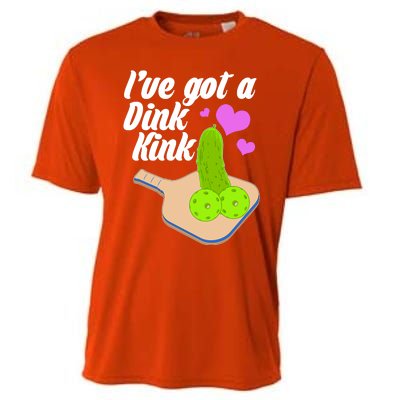 I've Got A Dink Kink Pickle Ball Cooling Performance Crew T-Shirt