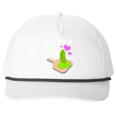 I've Got A Dink Kink Pickle Ball Snapback Five-Panel Rope Hat