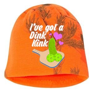 I've Got A Dink Kink Pickle Ball Kati - Camo Knit Beanie