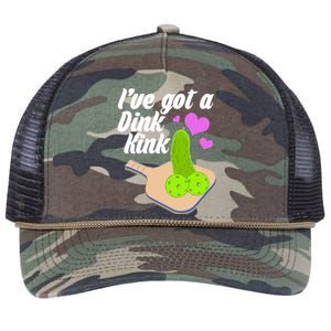 I've Got A Dink Kink Pickle Ball Retro Rope Trucker Hat Cap