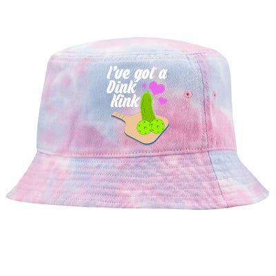 I've Got A Dink Kink Pickle Ball Tie-Dyed Bucket Hat