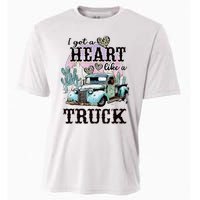 I Got A Heart Like A Truck Runs On Dreams Cooling Performance Crew T-Shirt