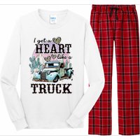 I Got A Heart Like A Truck Runs On Dreams Long Sleeve Pajama Set