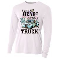 I Got A Heart Like A Truck Runs On Dreams Cooling Performance Long Sleeve Crew