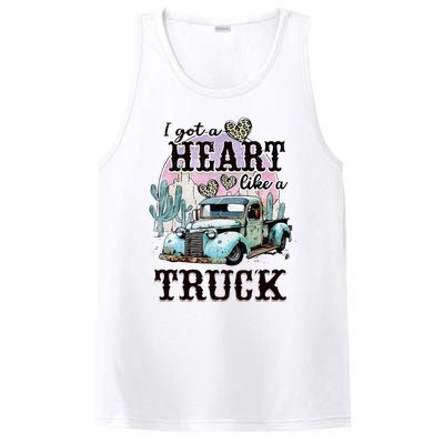 I Got A Heart Like A Truck Runs On Dreams PosiCharge Competitor Tank