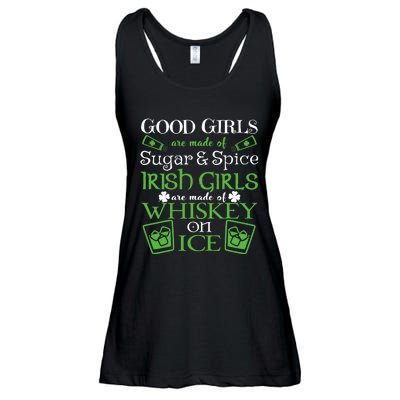 Irish Girl are Whiskey on Ice St. Patrick's Day Ladies Essential Flowy Tank