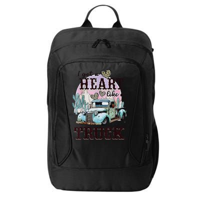 I Got A Heart Like A Truck Runs On Dreams City Backpack