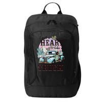I Got A Heart Like A Truck Runs On Dreams City Backpack