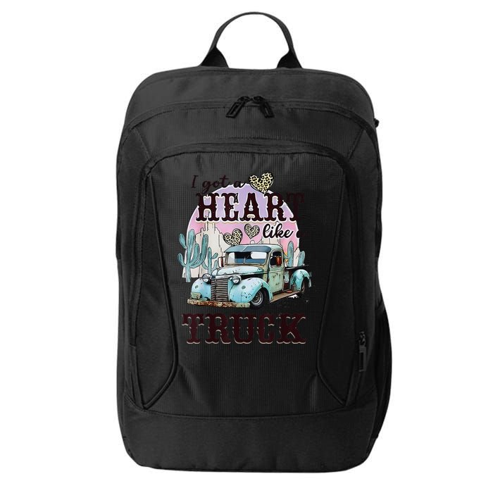I Got A Heart Like A Truck Runs On Dreams City Backpack