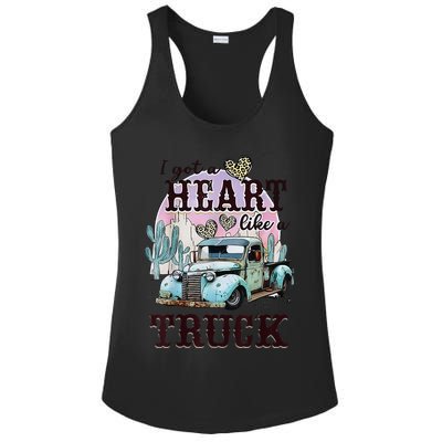 I Got A Heart Like A Truck Runs On Dreams Ladies PosiCharge Competitor Racerback Tank