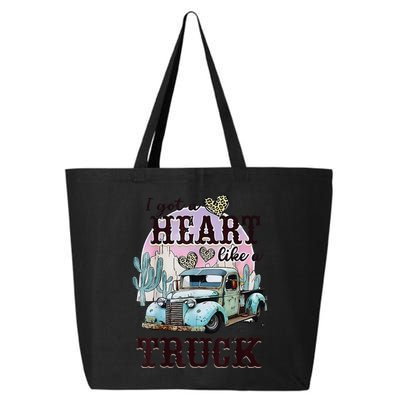 I Got A Heart Like A Truck Runs On Dreams 25L Jumbo Tote