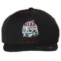 I Got A Heart Like A Truck Runs On Dreams Wool Snapback Cap