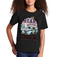 I Got A Heart Like A Truck Runs On Dreams Kids T-Shirt