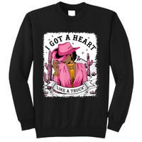 I Got A Heart Like A Truck Western Black Cowgirl African Sweatshirt