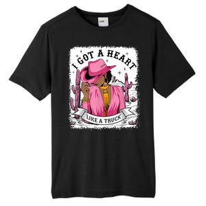 I Got A Heart Like A Truck Western Black Cowgirl African Tall Fusion ChromaSoft Performance T-Shirt