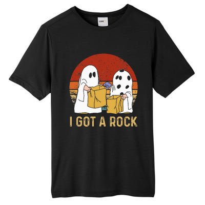 I Got A Rock Halloween Trick Or Treat Ghost Tall Fusion ChromaSoft Performance T-Shirt