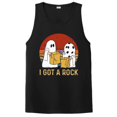 I Got A Rock Halloween Trick Or Treat Ghost PosiCharge Competitor Tank