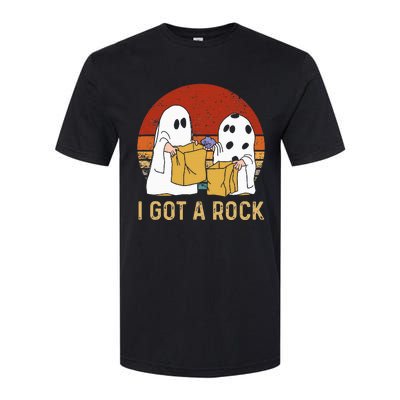 I Got A Rock Halloween Trick Or Treat Ghost Softstyle® CVC T-Shirt