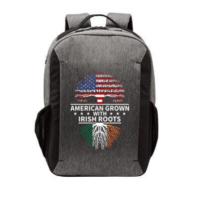 Ireland Gift American Grown Irish Roots Great Gift Vector Backpack