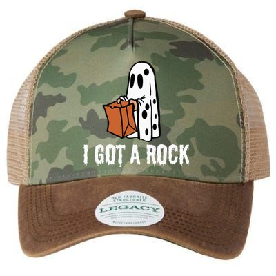 I Got A Rock Halloween Legacy Tie Dye Trucker Hat