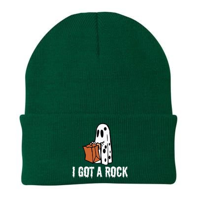 I Got A Rock Halloween Knit Cap Winter Beanie