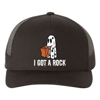 I Got A Rock Halloween Yupoong Adult 5-Panel Trucker Hat