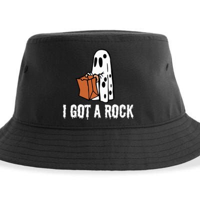 I Got A Rock Halloween Sustainable Bucket Hat