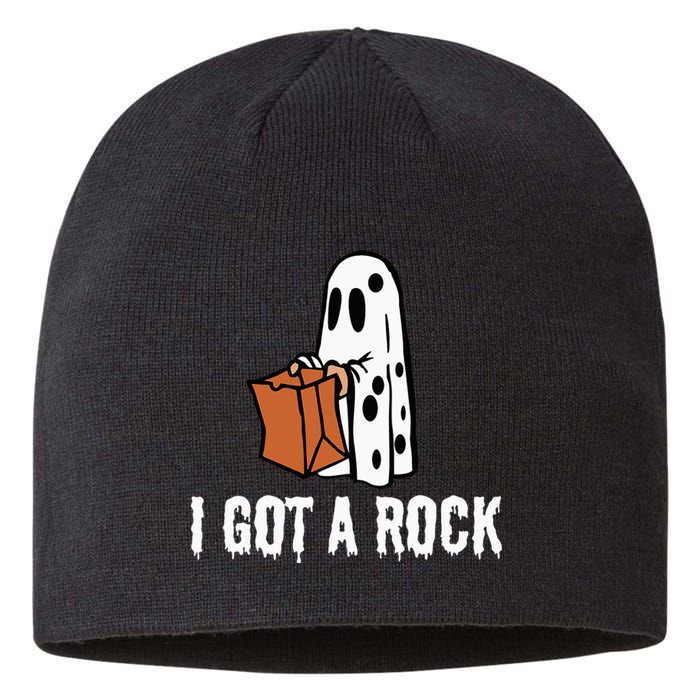 I Got A Rock Halloween Sustainable Beanie