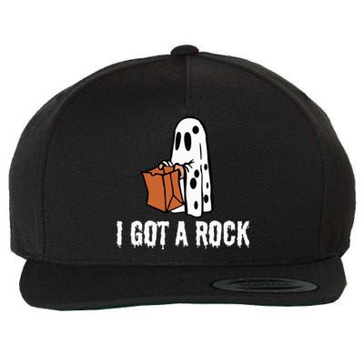 I Got A Rock Halloween Wool Snapback Cap