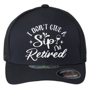 IDont Give AZip Flexfit Unipanel Trucker Cap