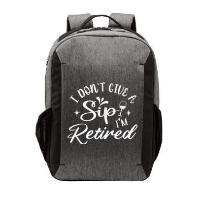 IDont Give AZip White Vector Backpack