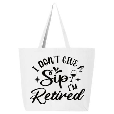 IDont Give AZip White 25L Jumbo Tote