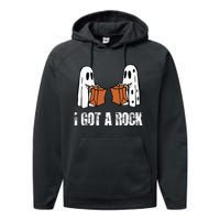 I Got A Rock Halloween Performance Fleece Hoodie