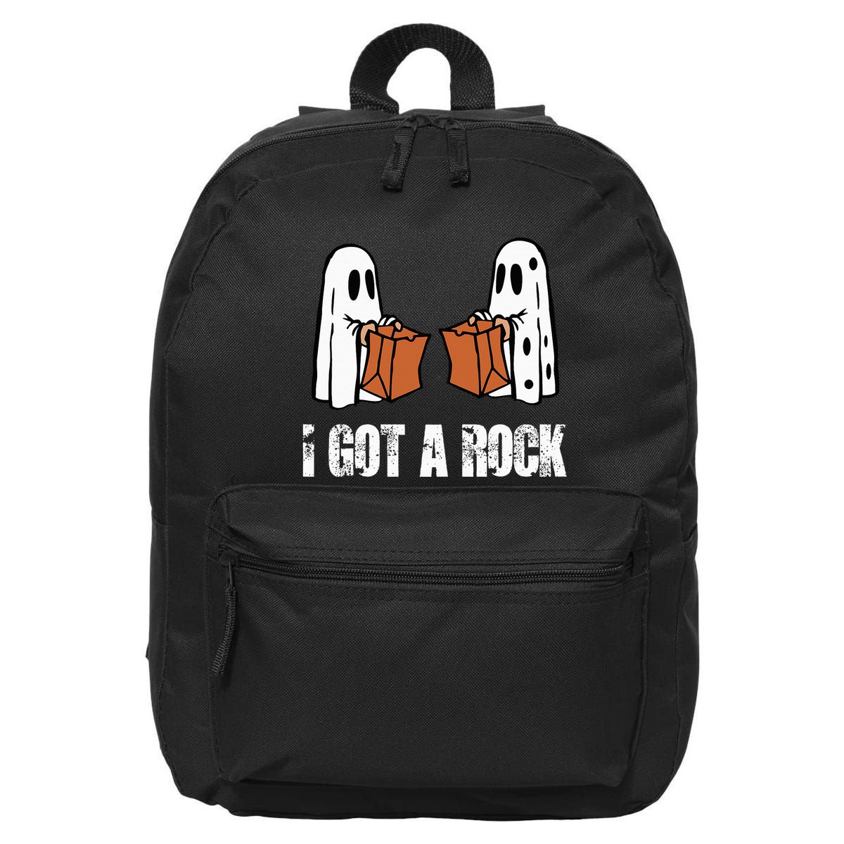I Got A Rock Halloween 16 in Basic Backpack