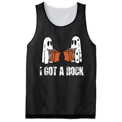 I Got A Rock Halloween Mesh Reversible Basketball Jersey Tank